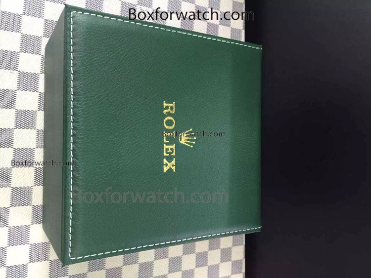 Low Price OEM Rolex Green Leather Watch Box - Wholesale